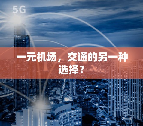 一元机场，交通的另一种选择？