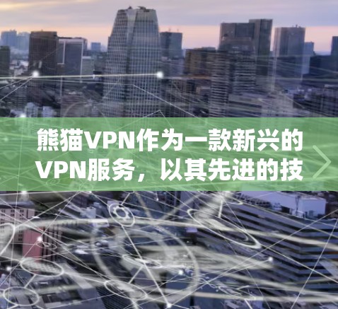熊猫VPN作为一款新兴的VPN服务，以其先进的技术、用户友好的界面和全面的功能功能而受到关注。以下是一份详细的熊猫VPN使用说明，涵盖其主要特点和使用流程